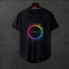 Oversize Modern Boy Pamuklu EtekKısmıOval T-shirt08